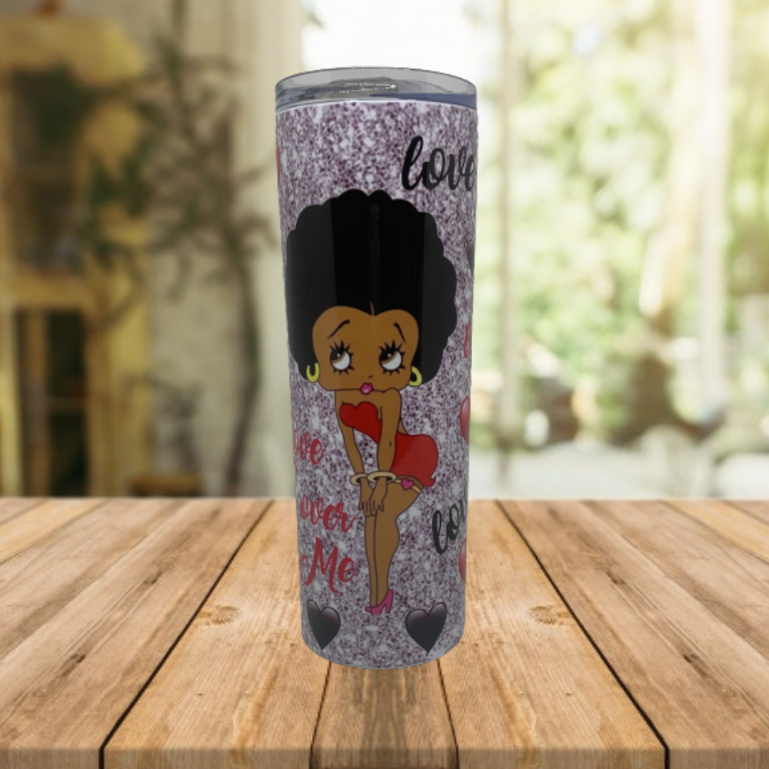 Betty Boop Skinny Tumbler