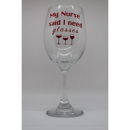 Custom Stem Wine Glass