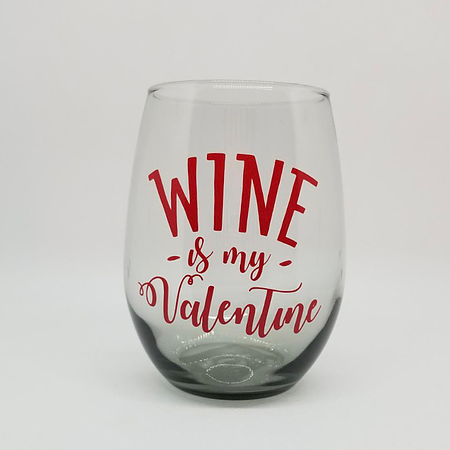 Custom Stemless Wine Glass