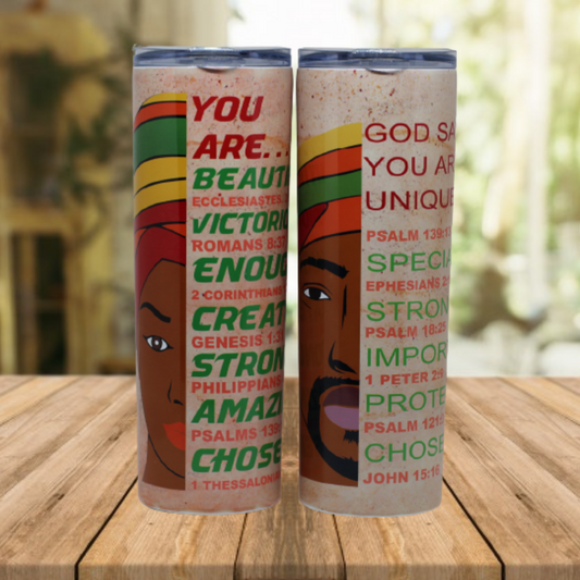 His & Hers 20 oz Tumbler