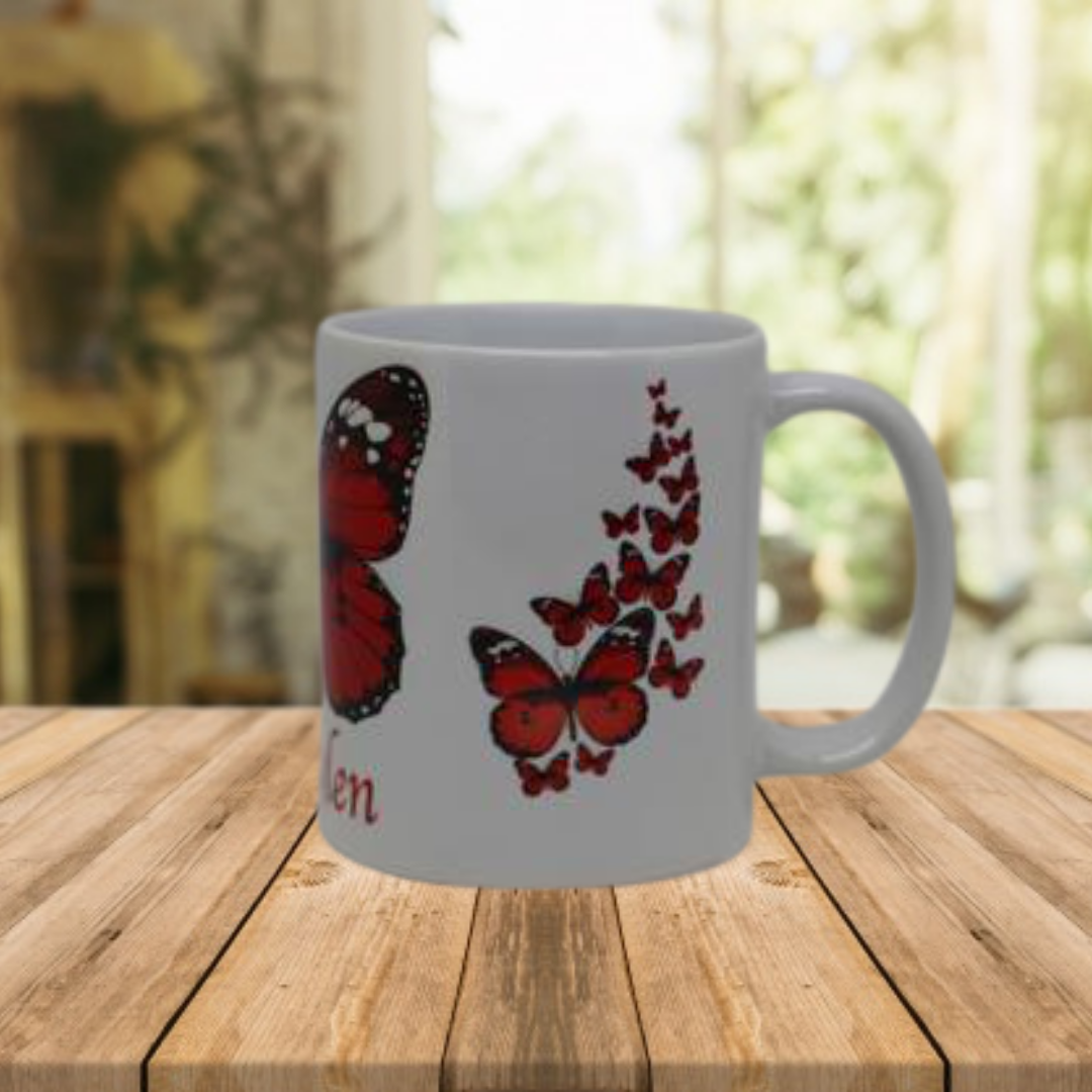 Butterfly Mug